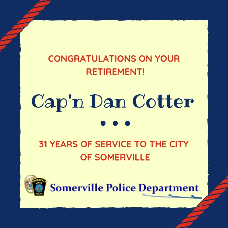 Congratulations Capn Cotter